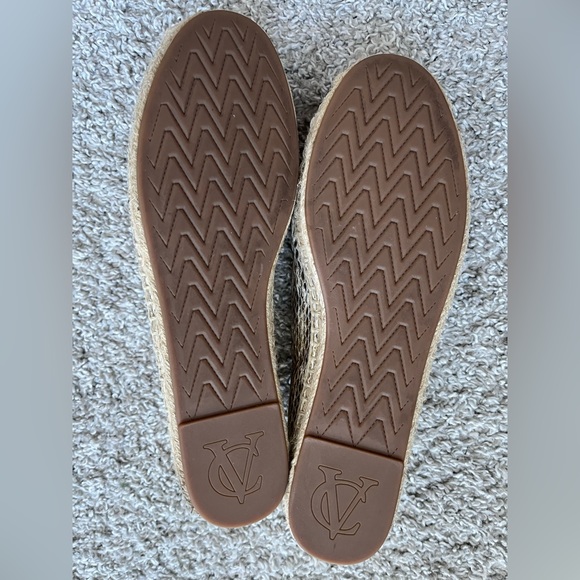 Vince Camuto Gold Snakeskin Espadrilles - Picture 4 of 4